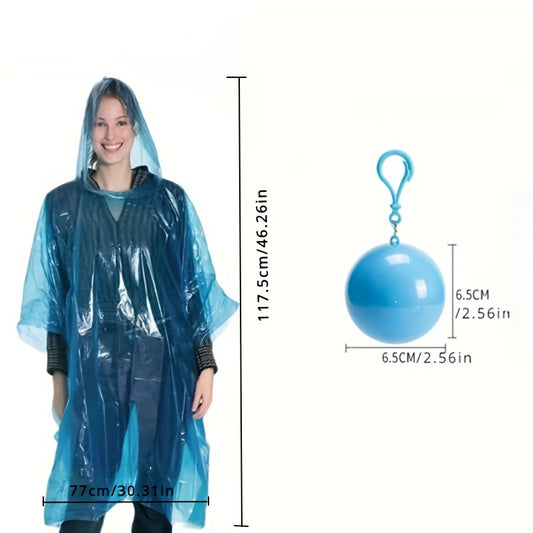 ABS Plastic Raincoat – Durable, Lightweight & Reusable Waterproof Protection