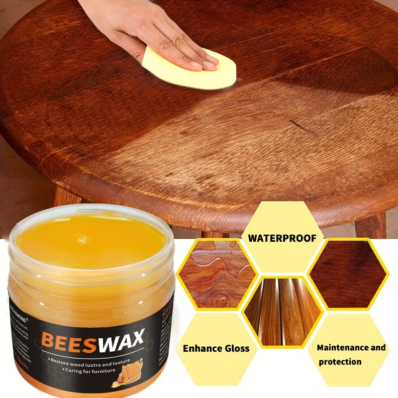 Solid Wood Beeswax Polish Wax
