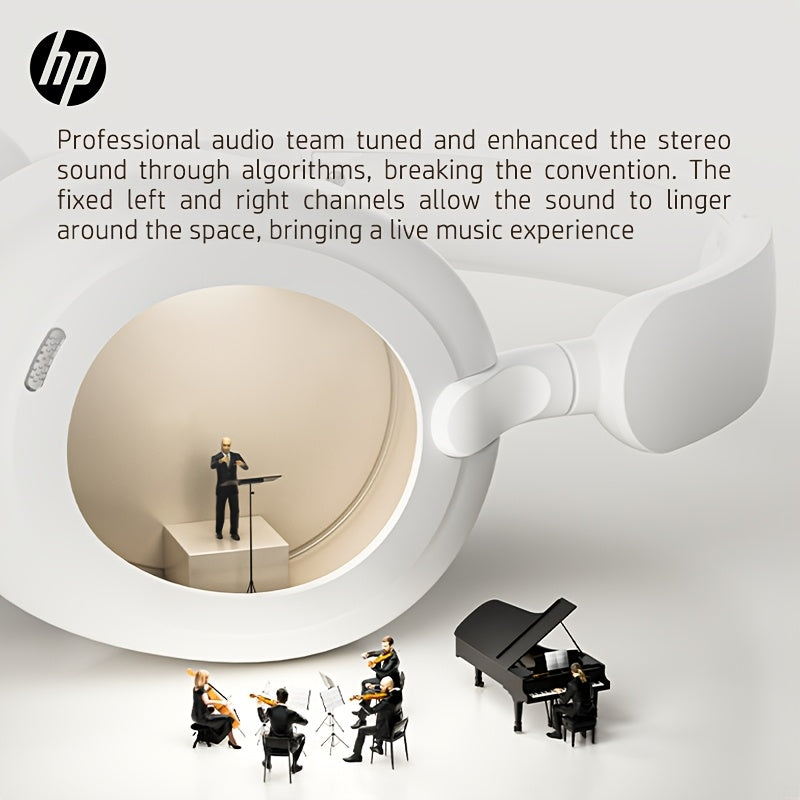 HP H231A Wireless Headset with ANC | Apple White & Obsidian Black