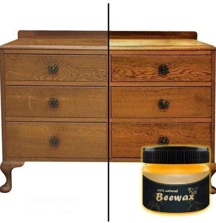 Solid Wood Beeswax Polish Wax