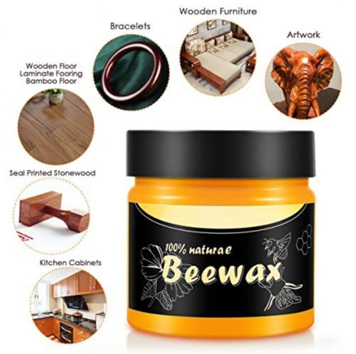 Solid Wood Beeswax Polish Wax