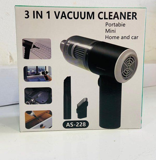Compact Portable Car Vacuum for Effortless Cleaning