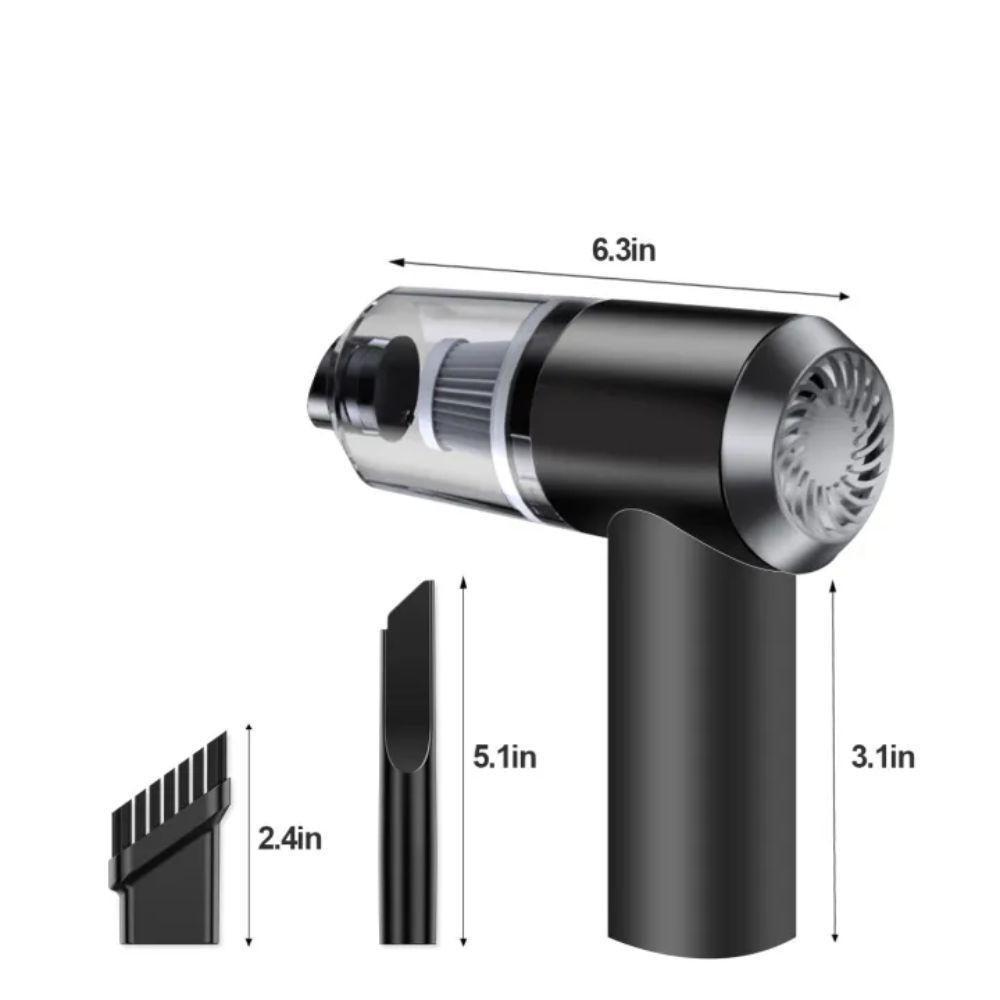 Compact Portable Car Vacuum for Effortless Cleaning
