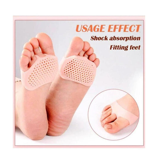 2 Pcs Silicone Tip Toe Breathable Foot Protector – Soft Gel Cushion for Pain Relief & Comfort