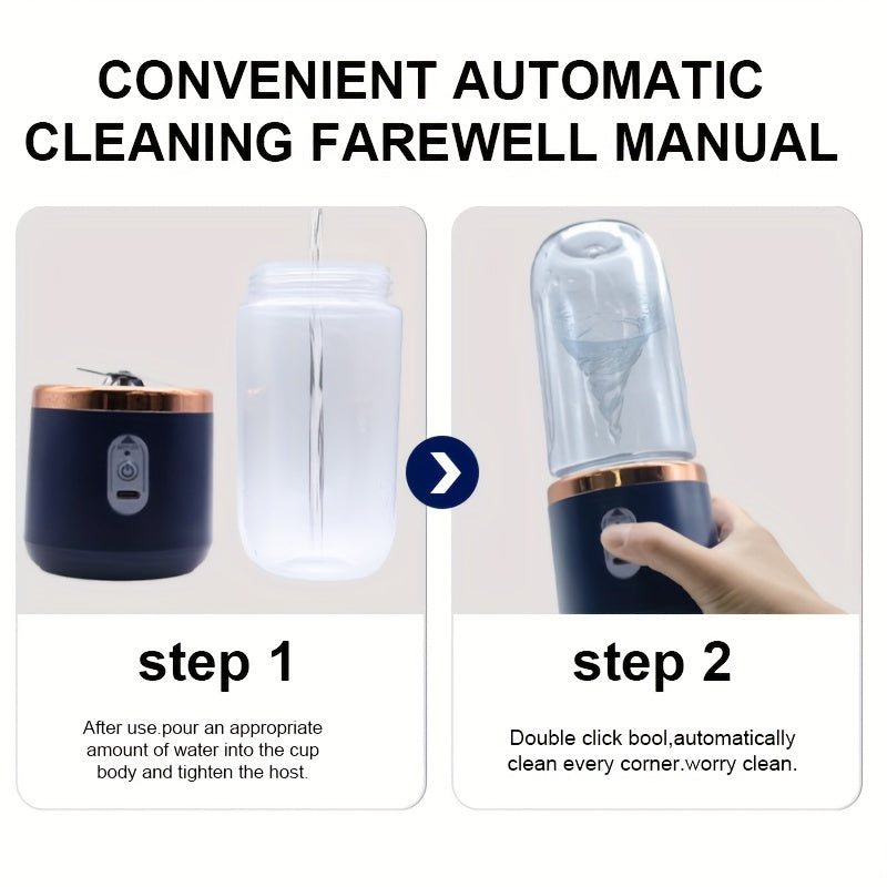 Portable Multi-Function Juicer – Rechargeable Compact Juicing Cup for Home & Travel