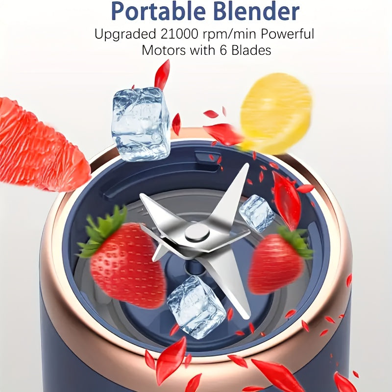 Portable Multi-Function Juicer – Rechargeable Compact Juicing Cup for Home & Travel