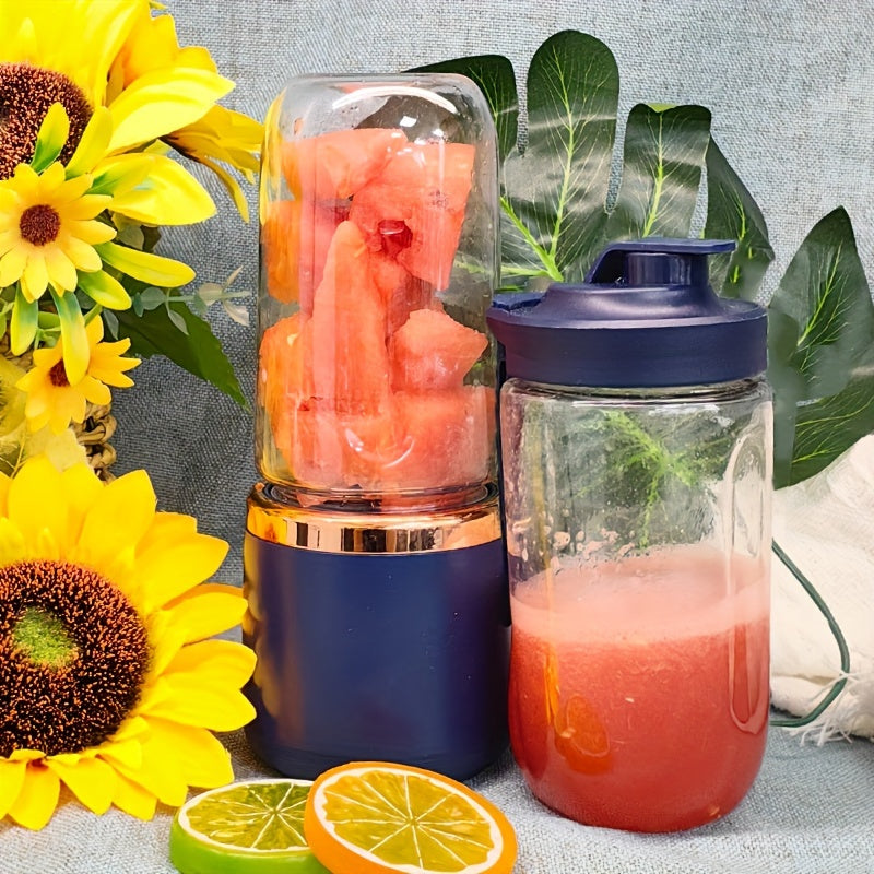 Portable Multi-Function Juicer – Rechargeable Compact Juicing Cup for Home & Travel
