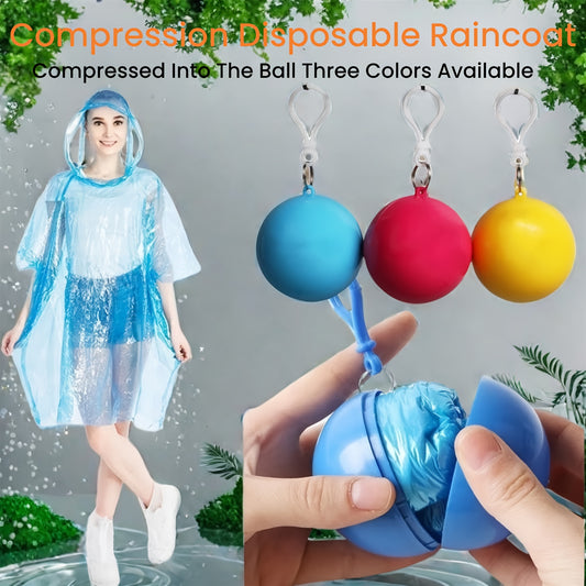 ABS Plastic Raincoat – Durable, Lightweight & Reusable Waterproof Protection